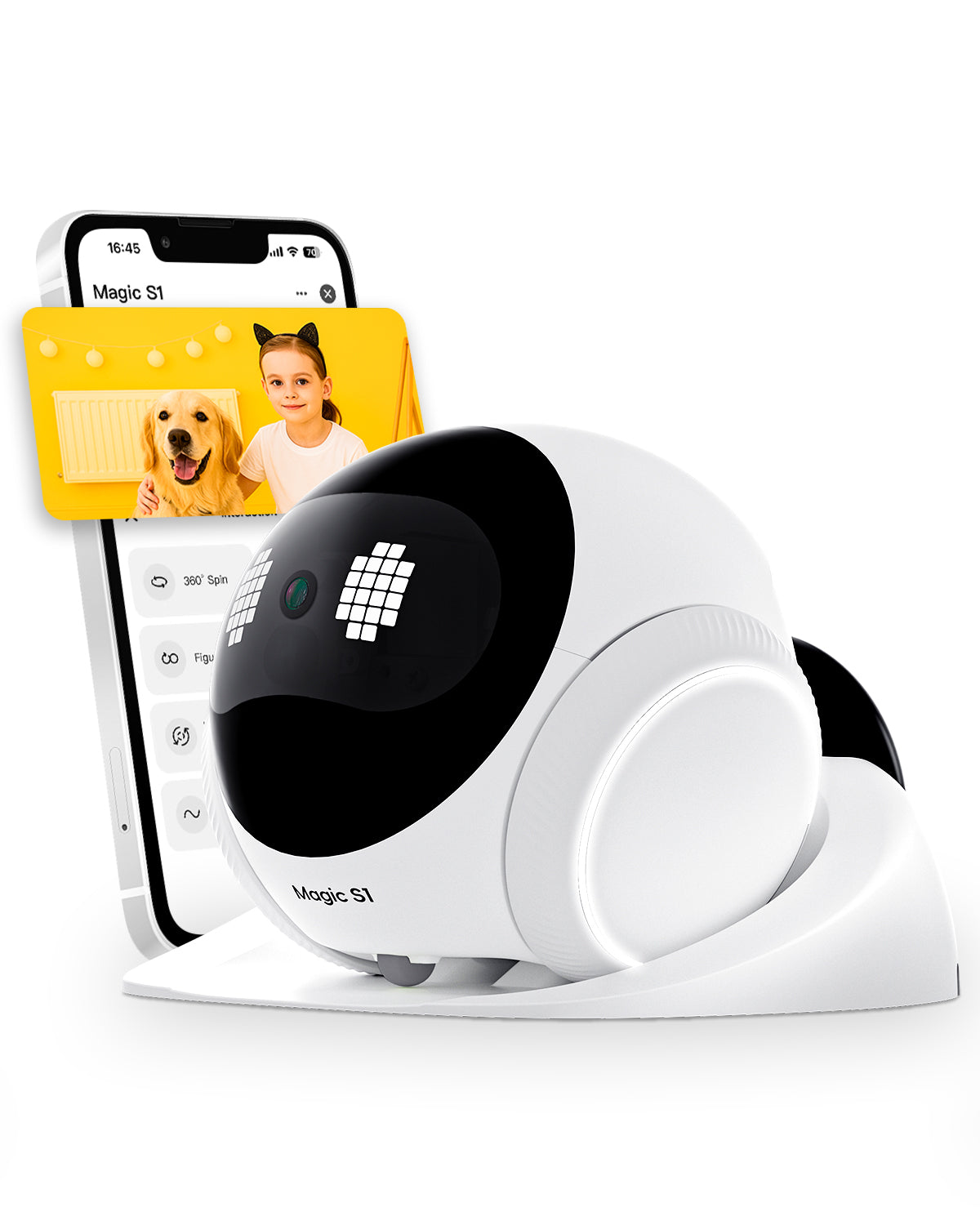 Crigge S1 — Robot Camera on Wheels for Cats | Auto-Tracking